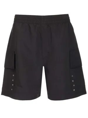 1017 ALYX 9SM Mid Rise Eyelet-Embellished Swim Shorts