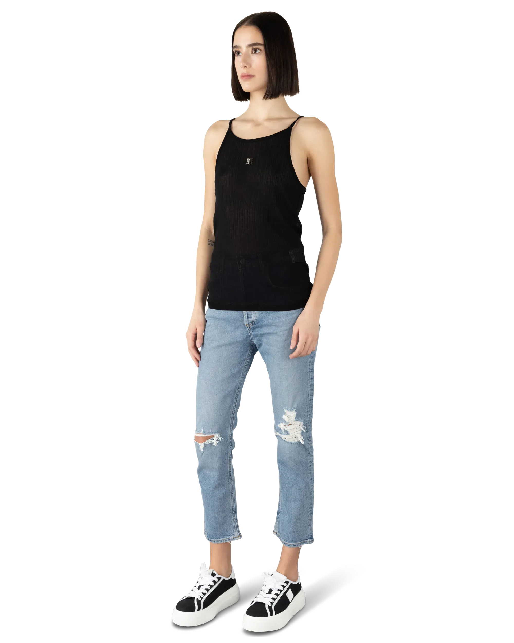4G Fitted Tank Top