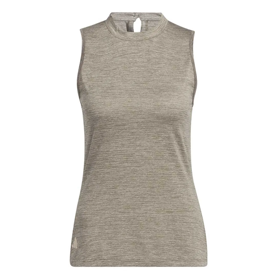 adidas - Women's Essentials Heathered Sleeveless Golf Tank Top (HS8978)
