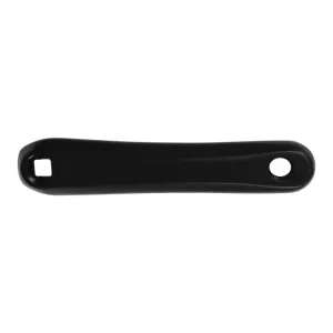 Alloy Low Profile Left Arm Horiz Square 165mm SQR JIS crankset black
