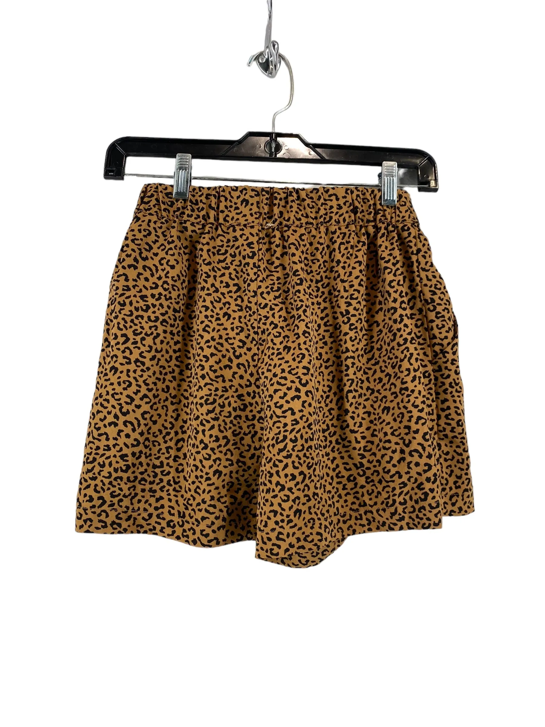 Animal Print Shorts Mi Ami, Size Xs