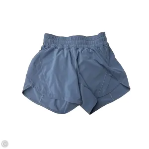 Athletic Shorts By Lululemon In Blue, Size: S
