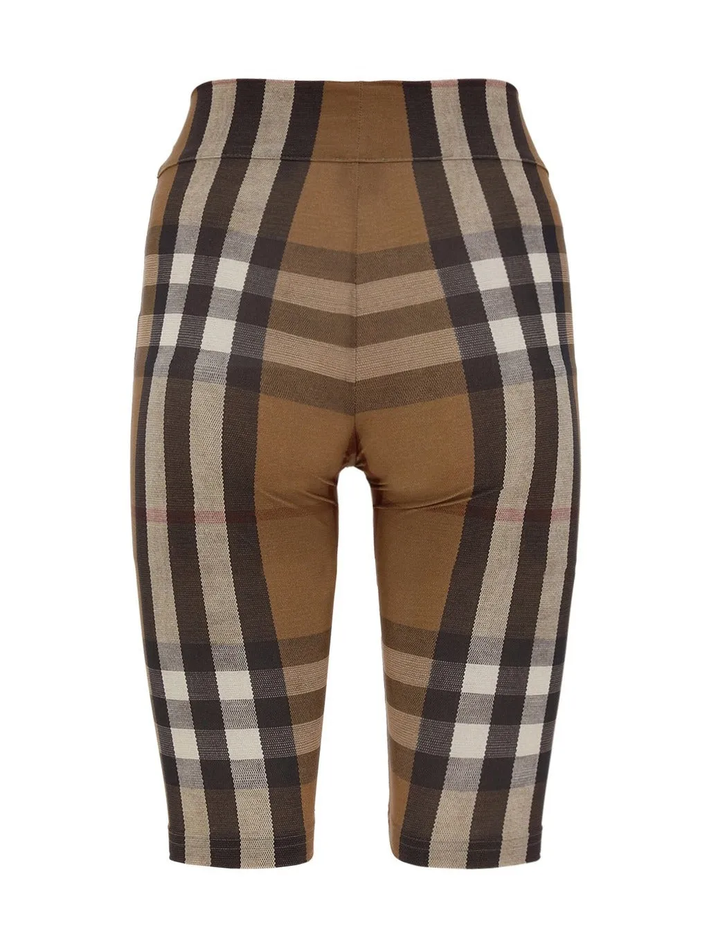 Burberry Check Knee Length Cycling Shorts