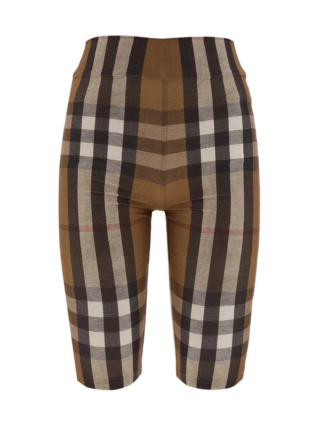 Burberry Check Knee Length Cycling Shorts