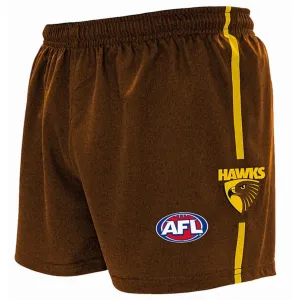 Burley Sekem Hawthorn Hawks AFL Replica Adults Shorts