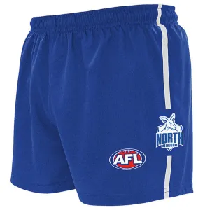 Burley Sekem North Melbourne Kangaroos AFL Replica Adults Shorts