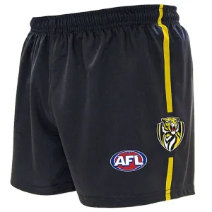 Burley Sekem Richmond Tigers AFL Replica Adults Shorts