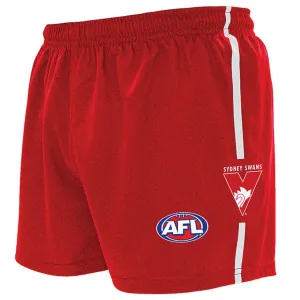 Burley Sekem Sydney Swans AFL Replica Adults Shorts