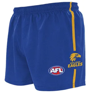 Burley Sekem West Coast Eagles AFL Replica Adults Shorts