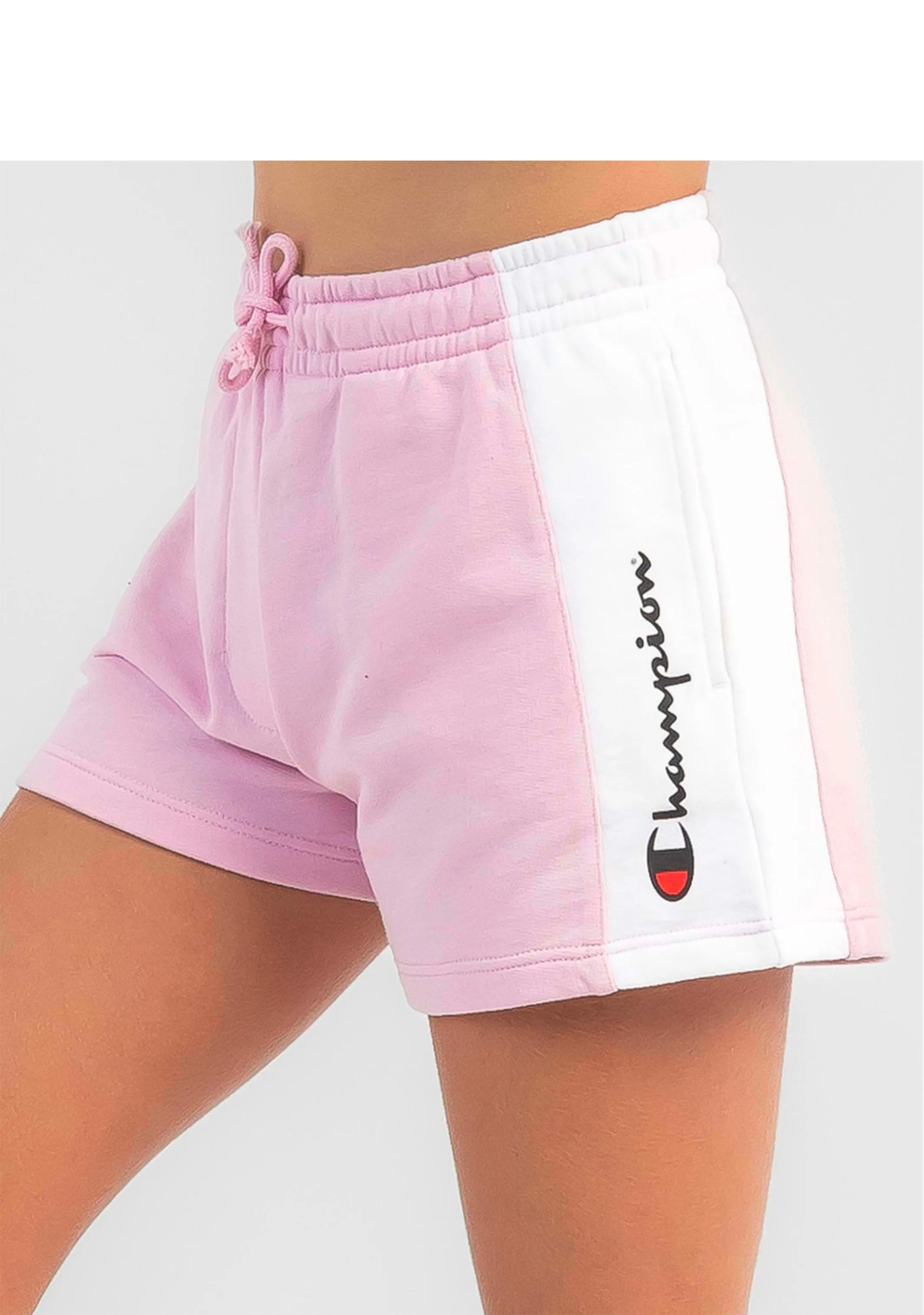 Champion Junior Girls' French Terry Panel Shorts