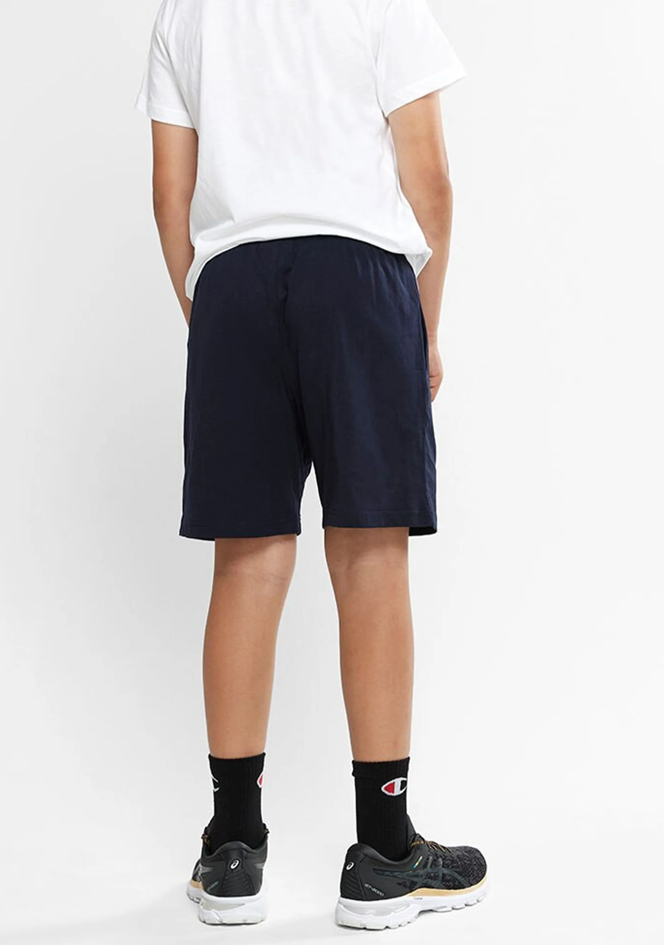 Champion Junior Script Jersey Shorts Black