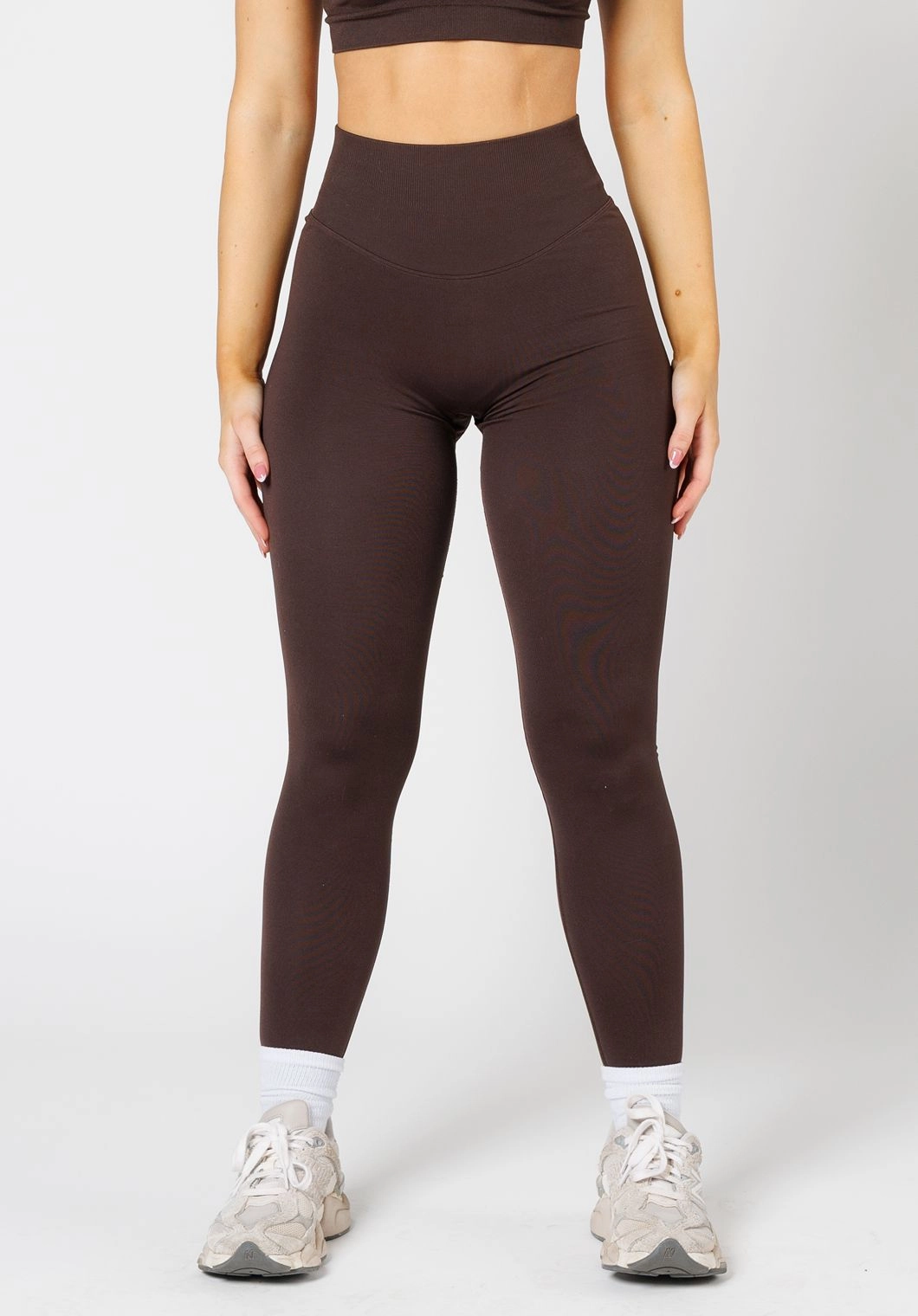 CurveFlex Hourglass Sculptseam® Plus Seamless Legging Walnut