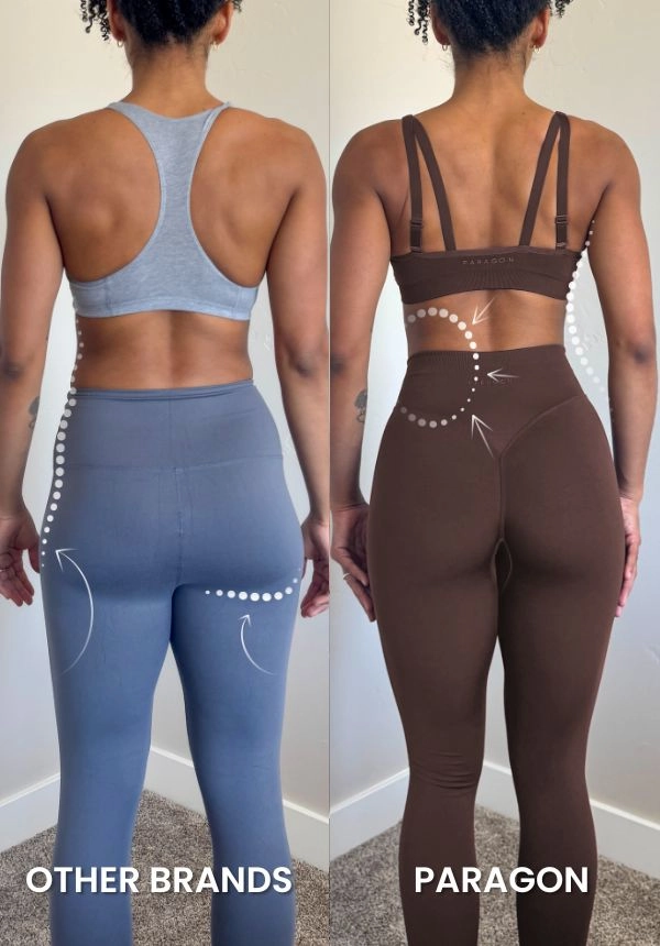 CurveFlex Hourglass Sculptseam® Plus Seamless Legging Walnut