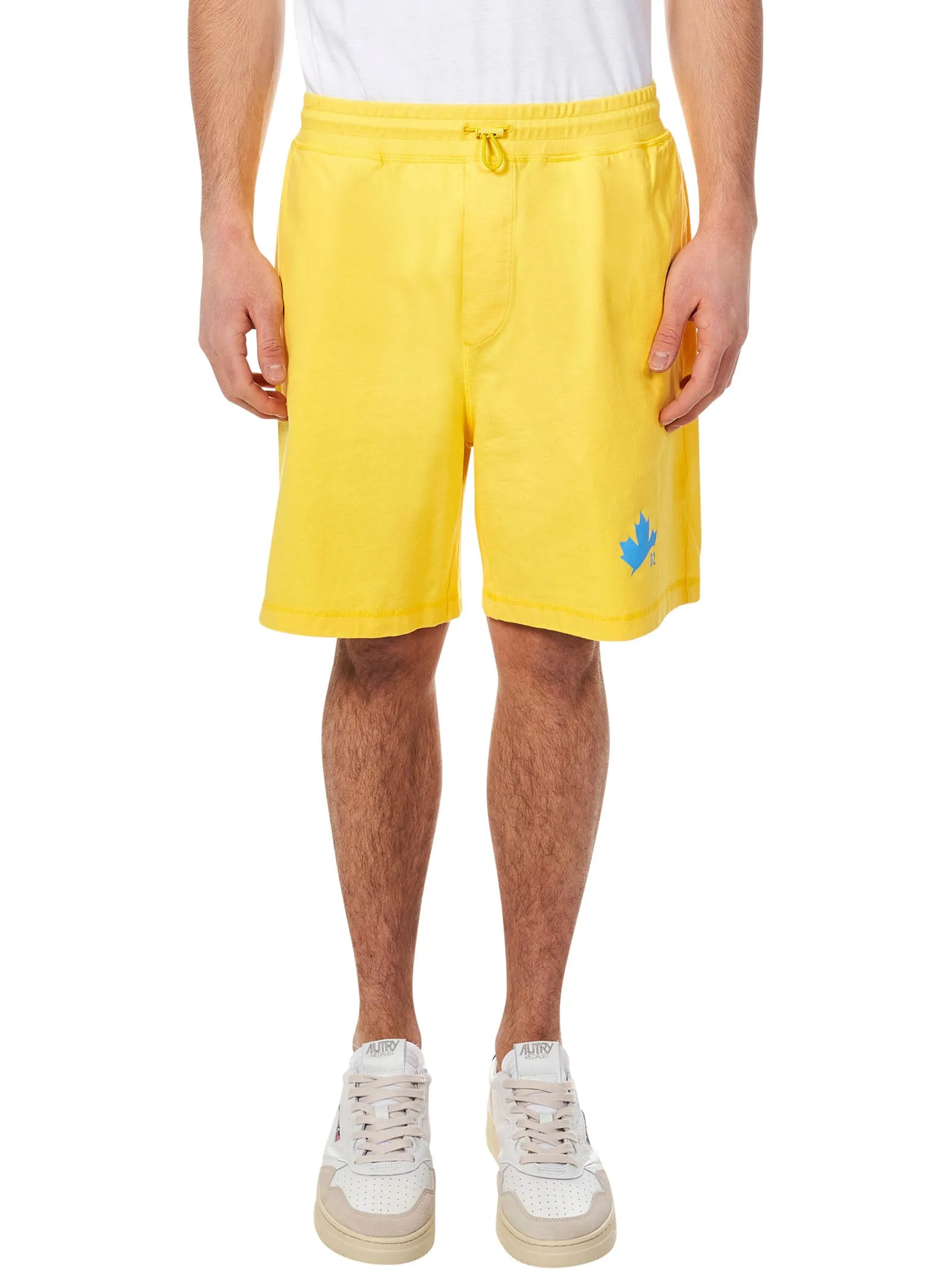 Dsquared2 Logo Printed Track Shorts