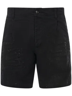 Dsquared2 Paint Splatter Detail Chino Shorts