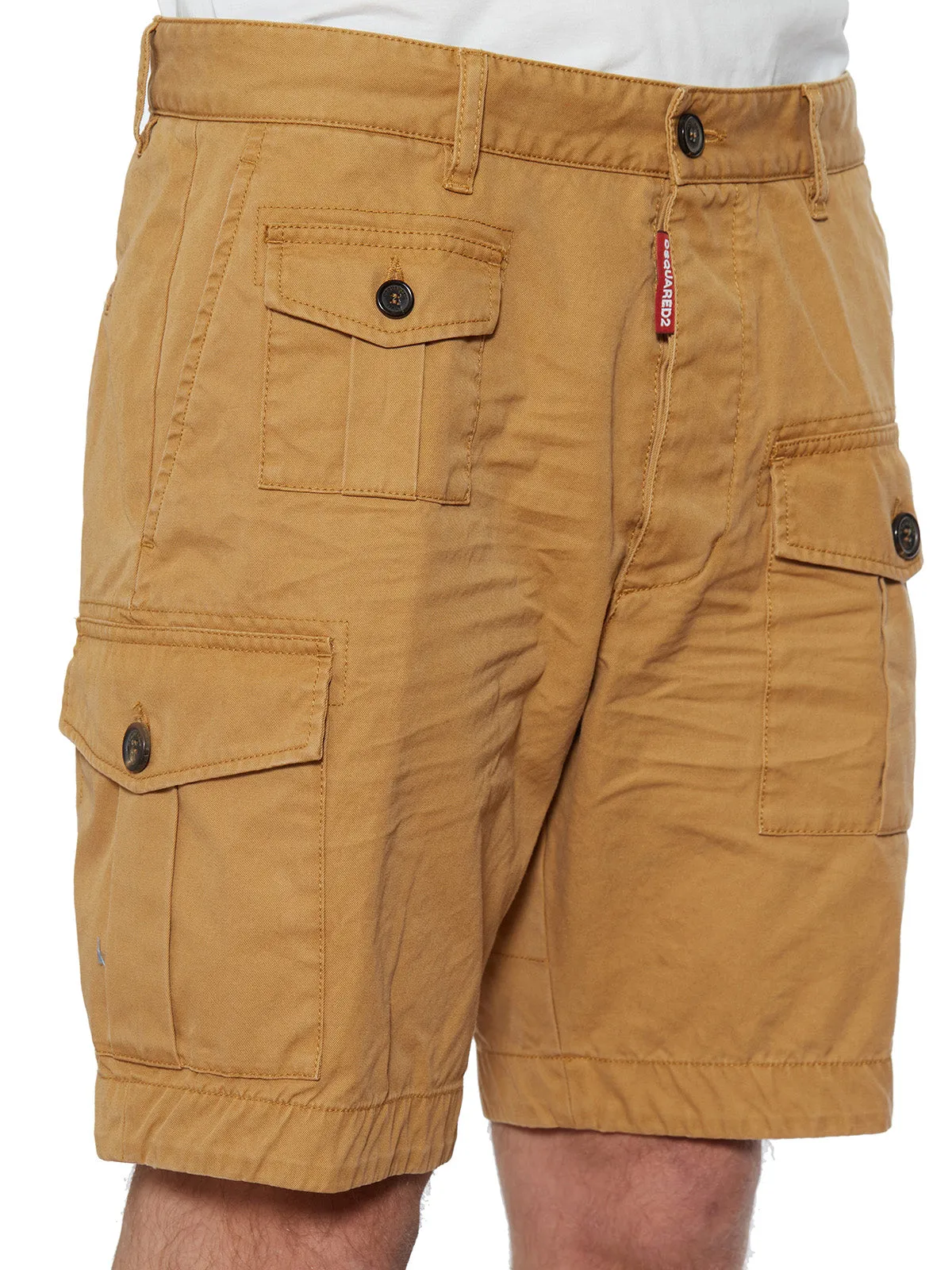 Dsquared2 Pocket Patch Cargo Shorts