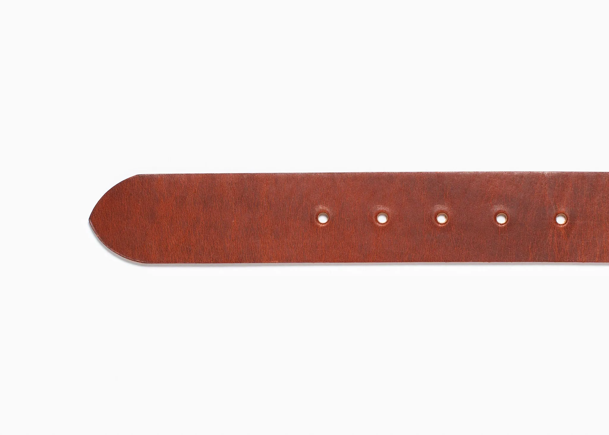 English Tan Dublin Leather Belt