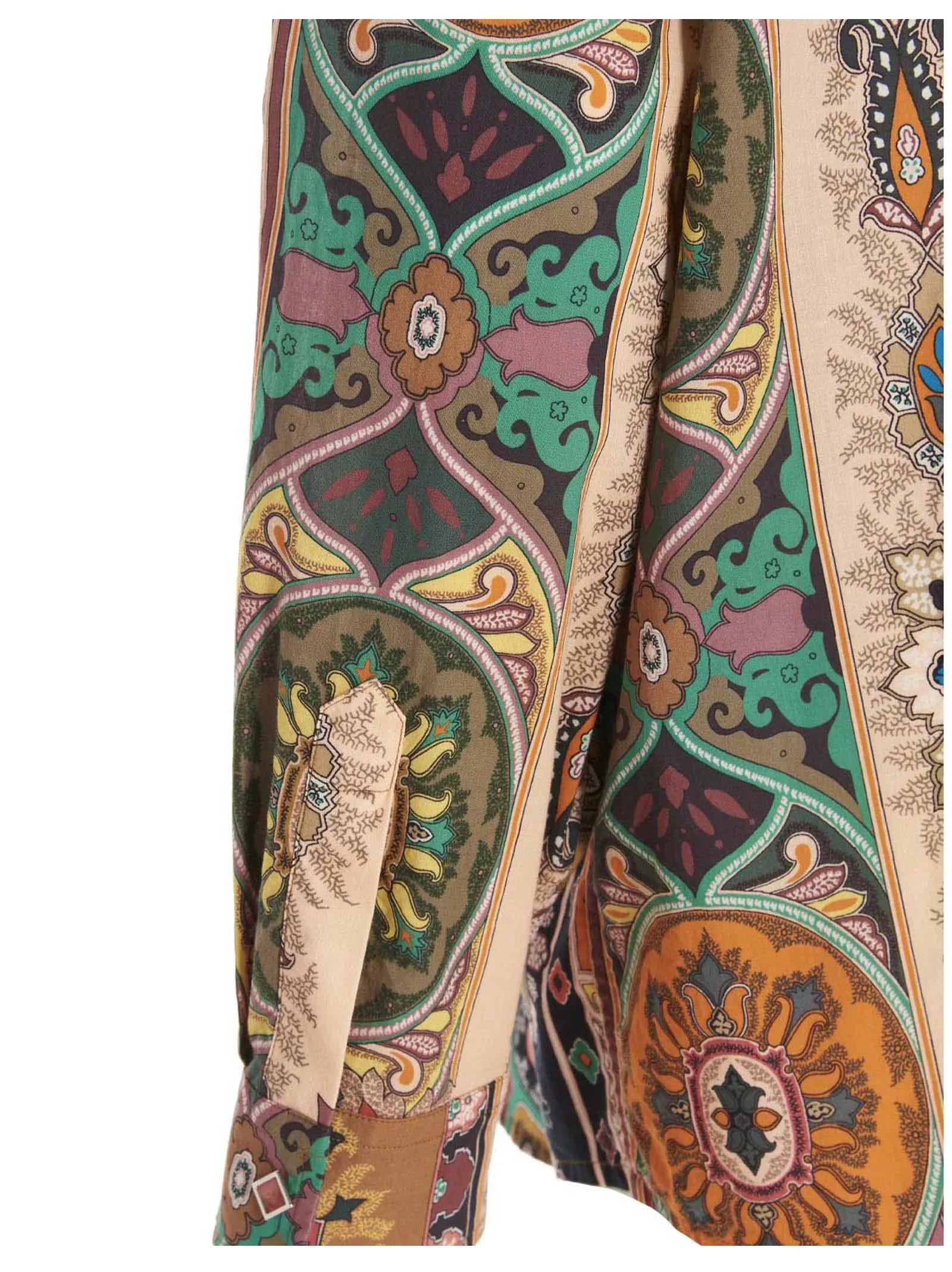 Etro Graphic Printed Long-Sleeved Shirt