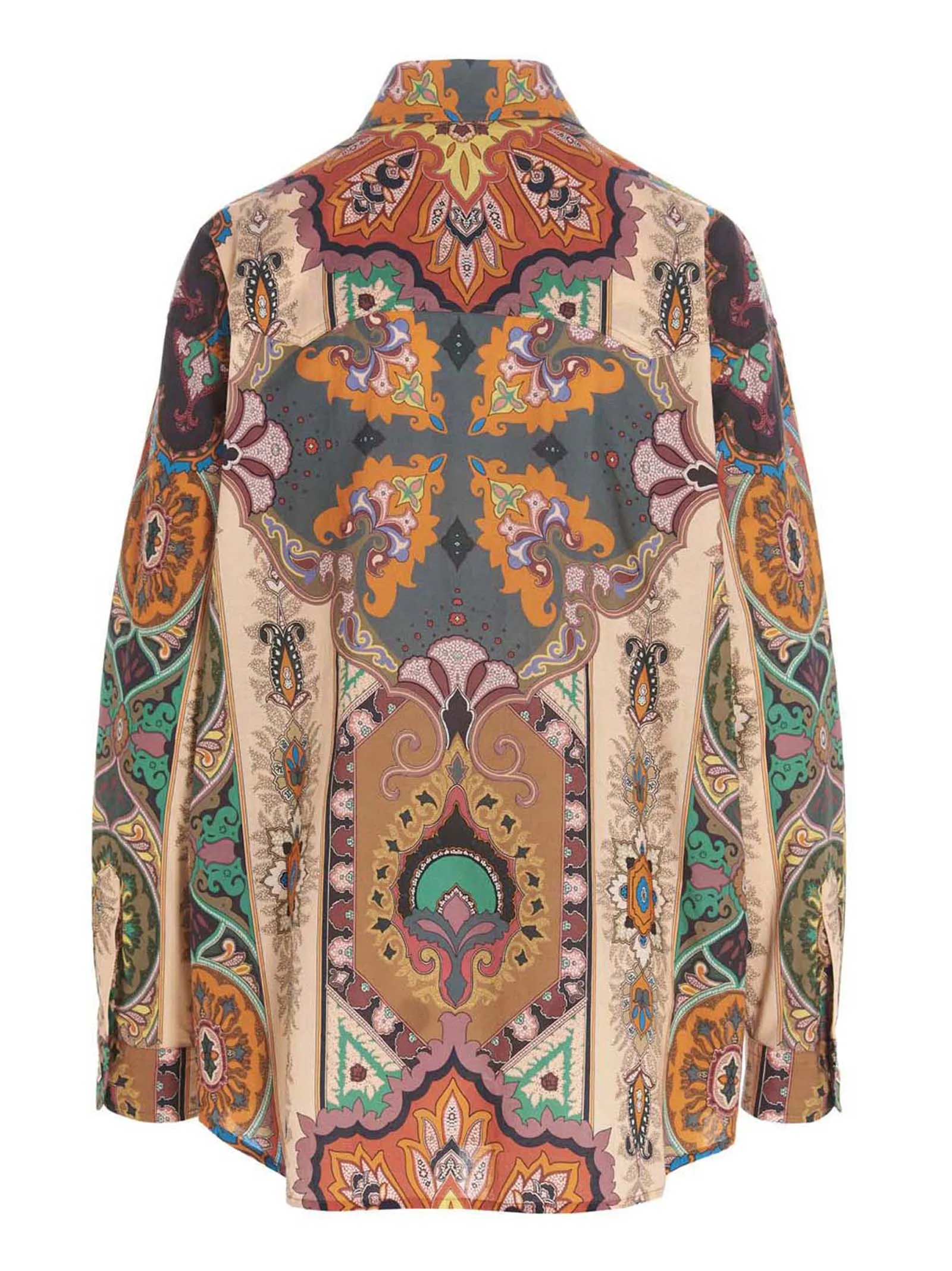 Etro Graphic Printed Long-Sleeved Shirt