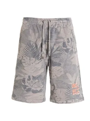 Etro Jacquard Drawstring Bermuda Shorts
