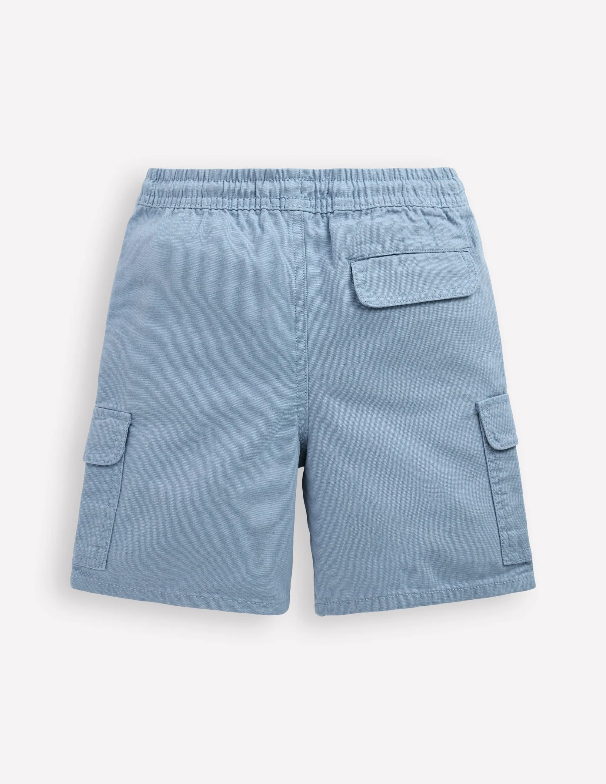 Everyday Cargo Shorts-Glacier Blue