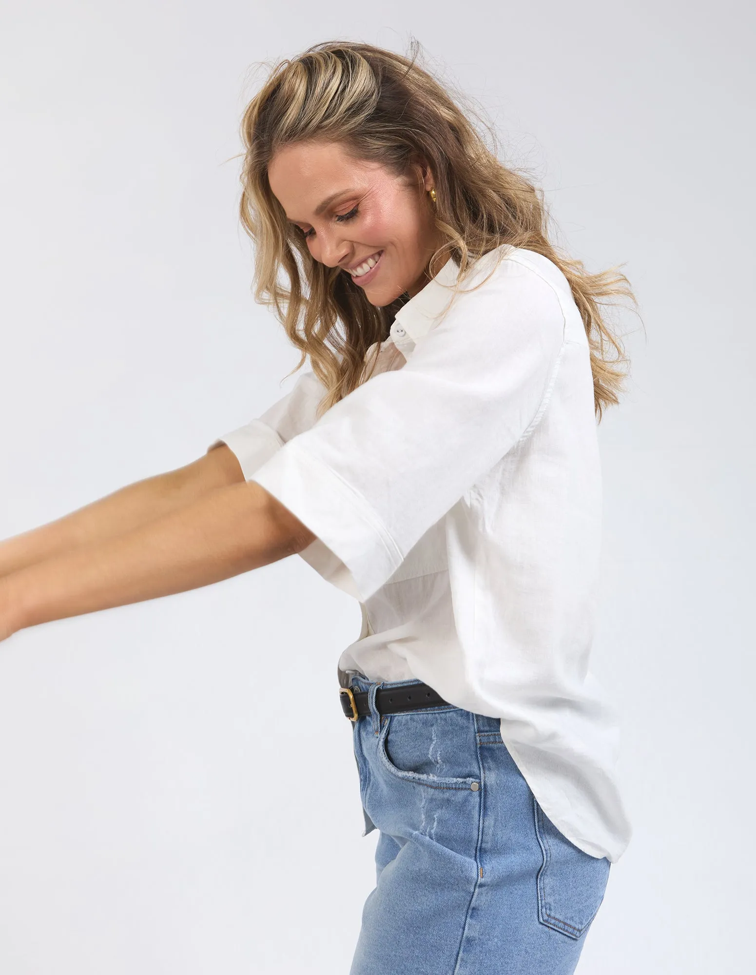 Foxwood Leah Shirt White