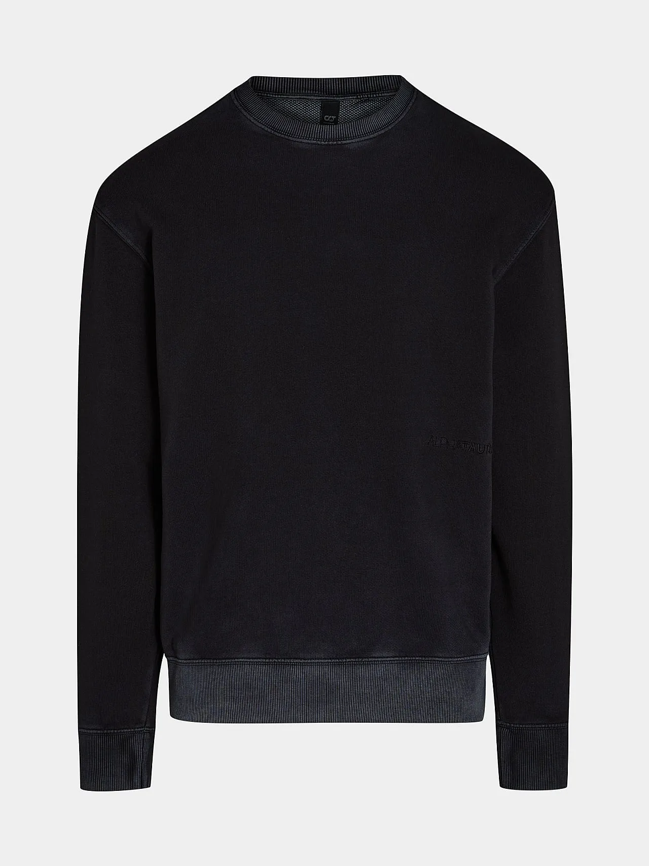 Gradient Crewneck Sweater SORENO V1.Y7.02 Black