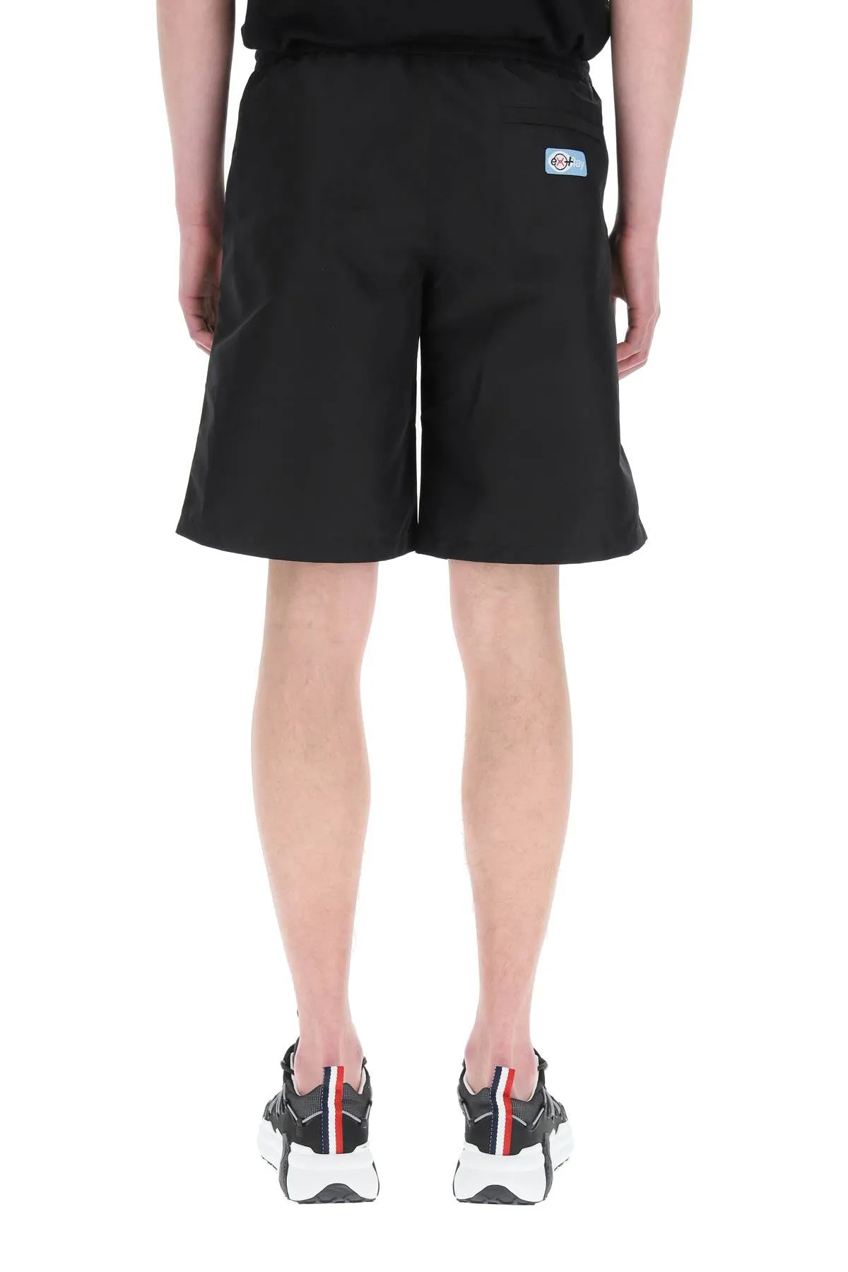 Heron Preston Logo Patch Elasticated-Waist Track Shorts