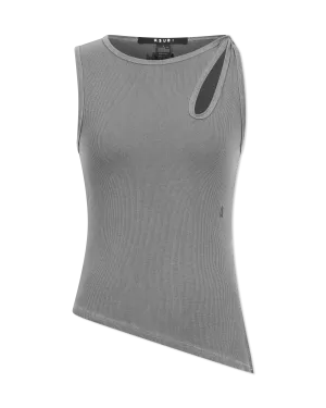 Ksubi Jeans Twisted Asymmetrical Tank