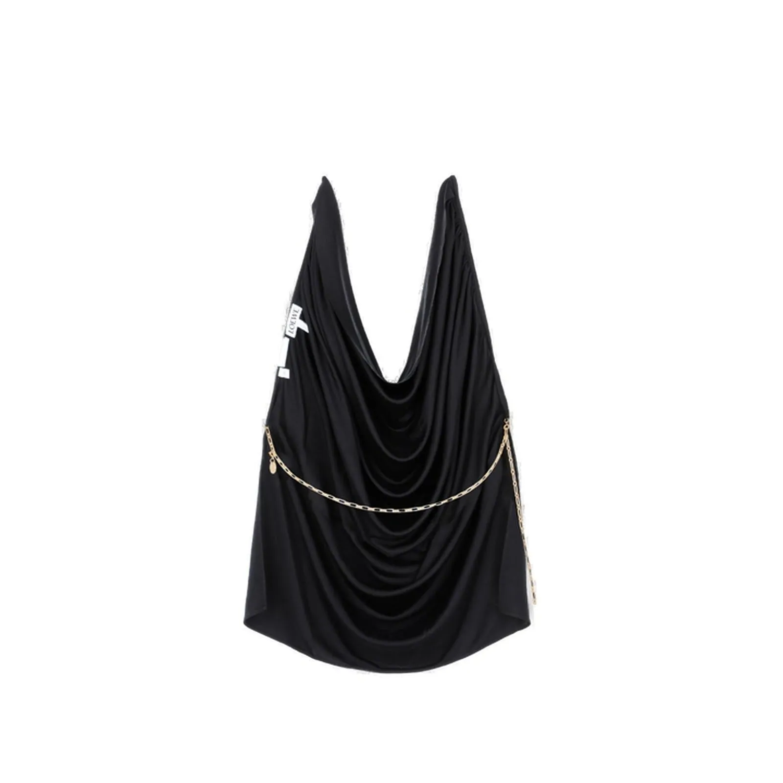Loewe V-Neck Chained Strap Top