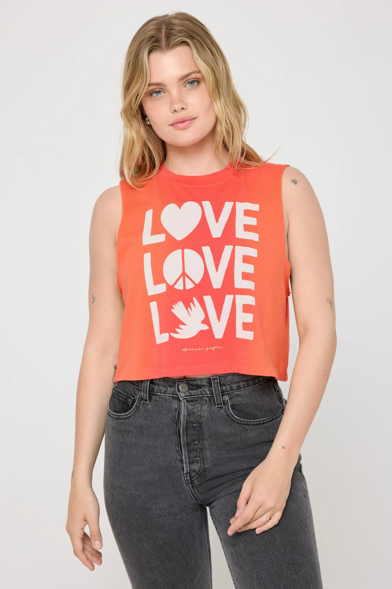Love Shine Callie Crop Tank