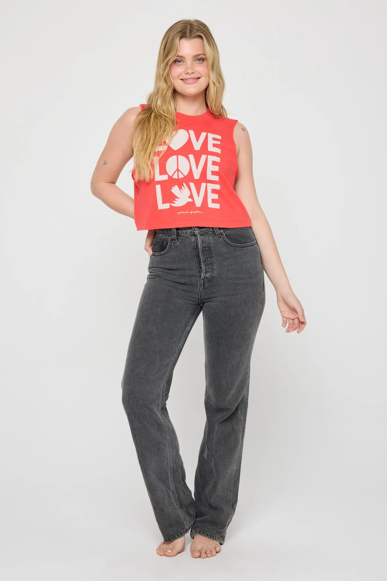 Love Shine Callie Crop Tank