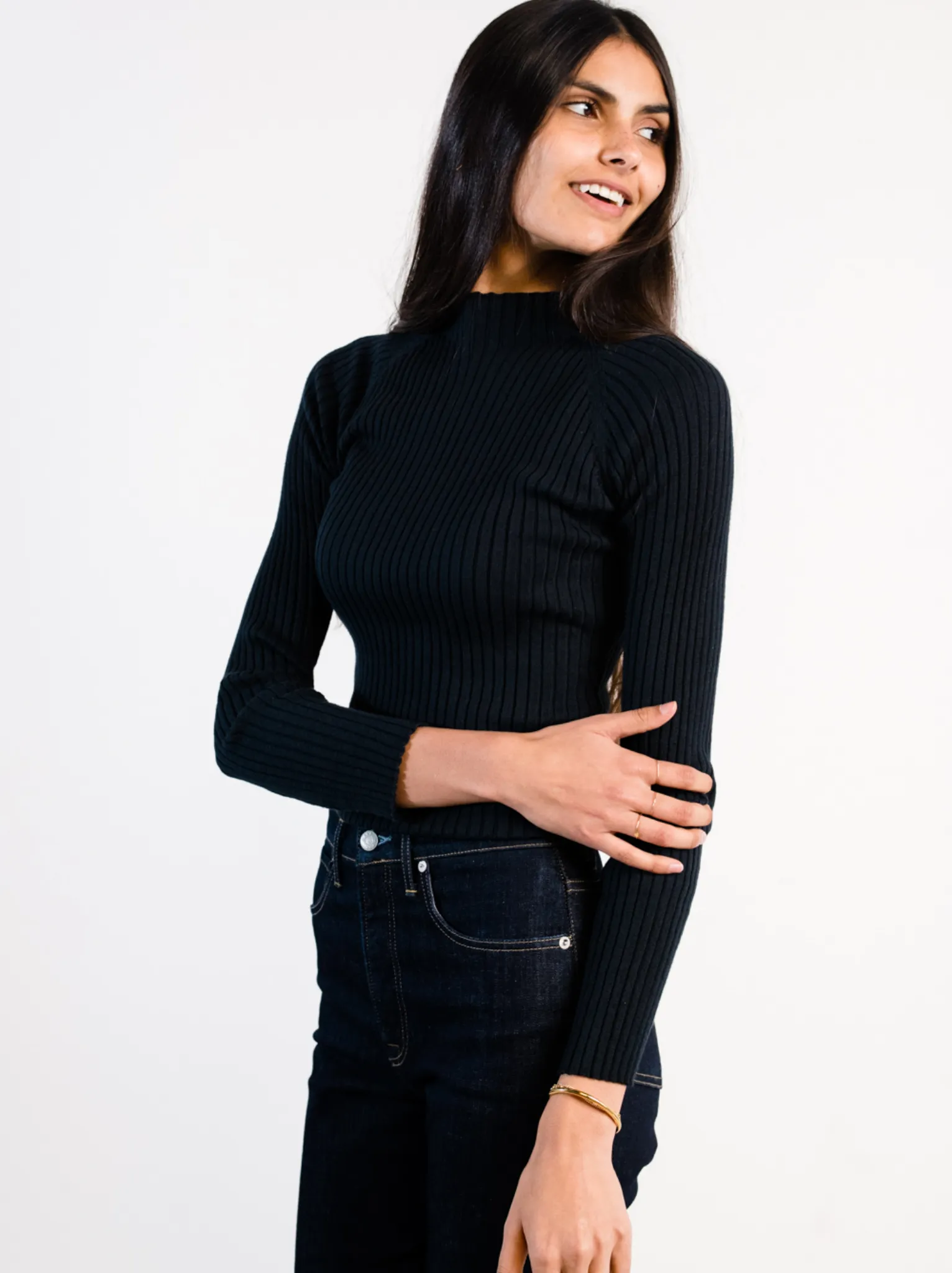 Madison Mock Neck Sweater