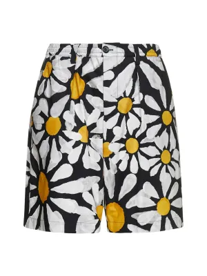 Marni Wide Leg Bermuda Shorts