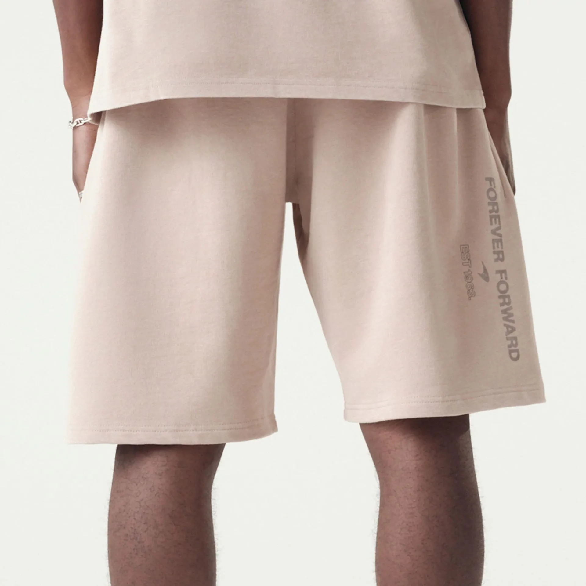 McLaren Formula 1 Team Wordmark Washed Taupe Shorts