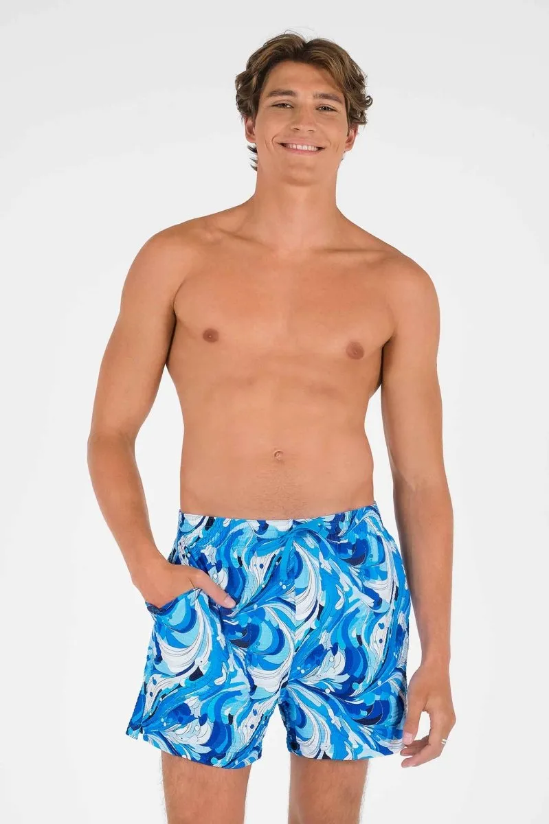 Men's Swim Shorts / Blue Crush