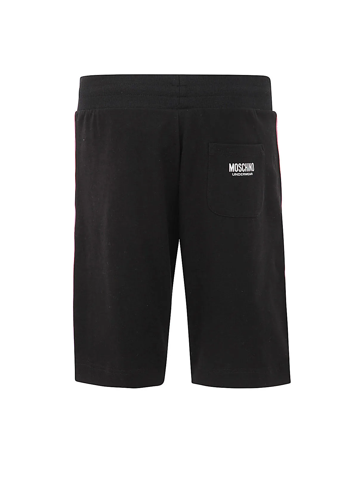 Moschino Logo-Tape Detailed Drawstring Shorts