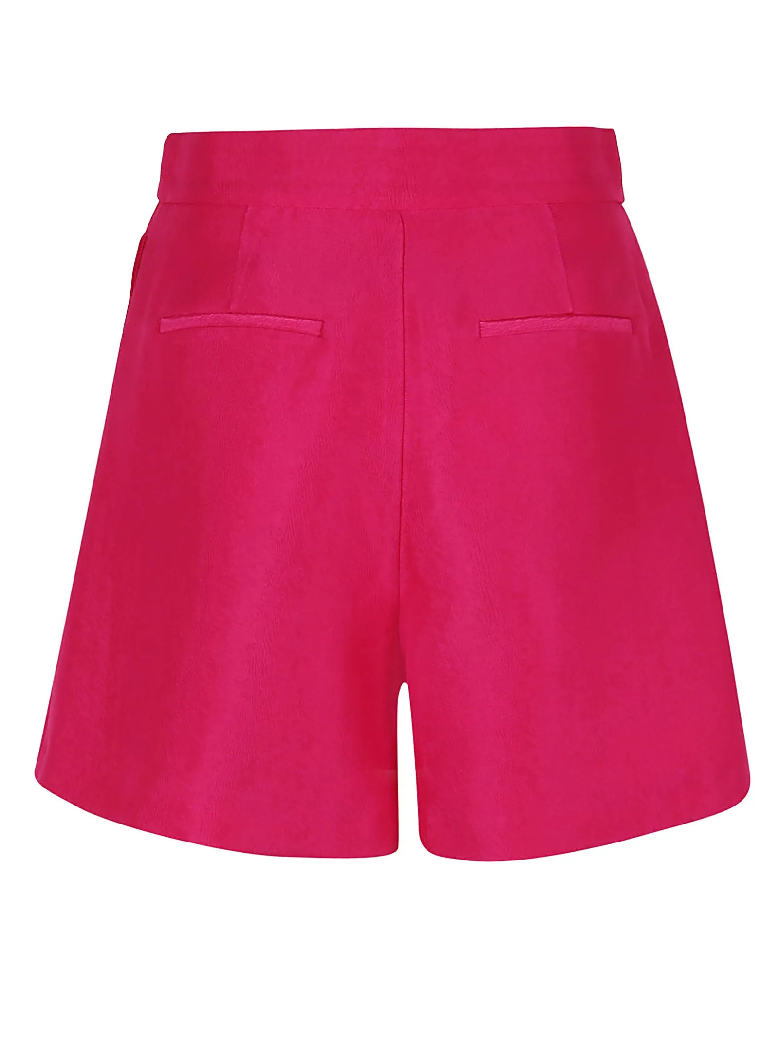 MSGM High-Waisted Thigh-Length Shorts