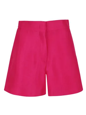 MSGM High-Waisted Thigh-Length Shorts