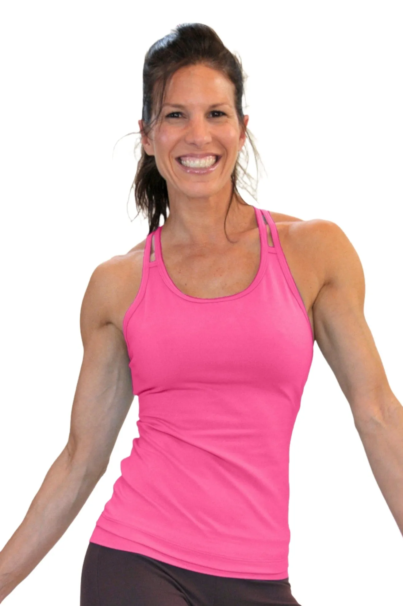 One Step Ahead Brushed Supplex Double Strap Cami 20140