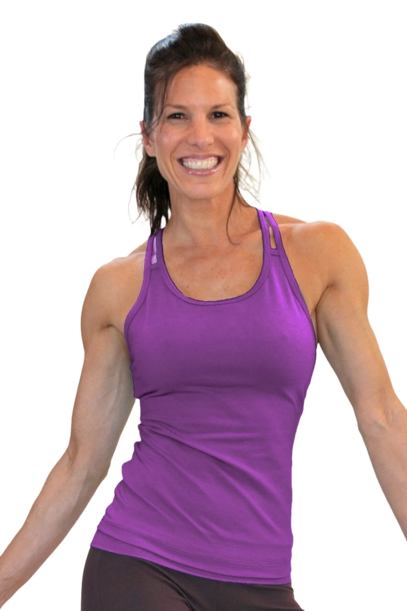 One Step Ahead Brushed Supplex Double Strap Cami 20140