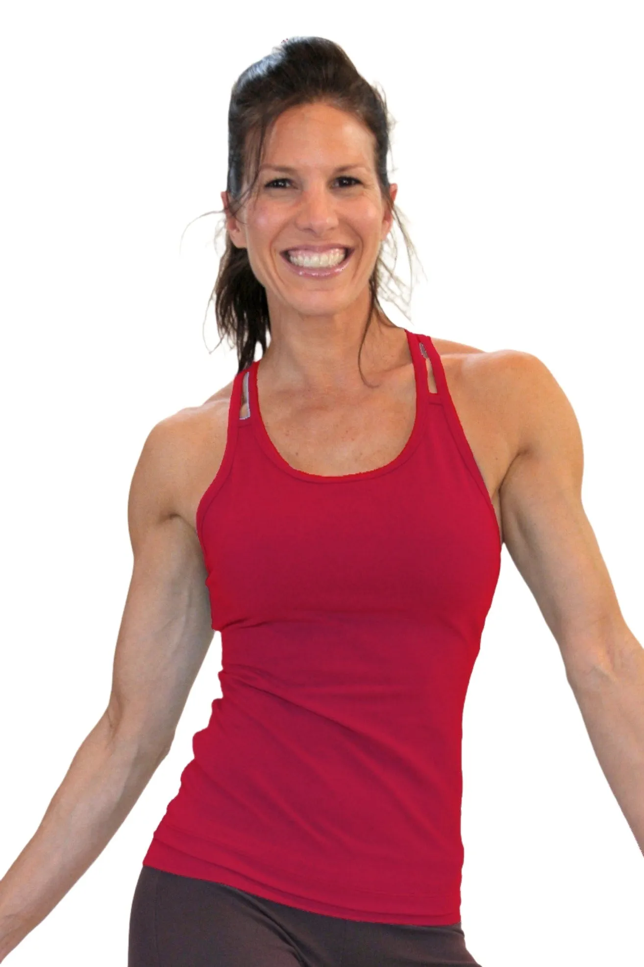 One Step Ahead Brushed Supplex Double Strap Cami 20140