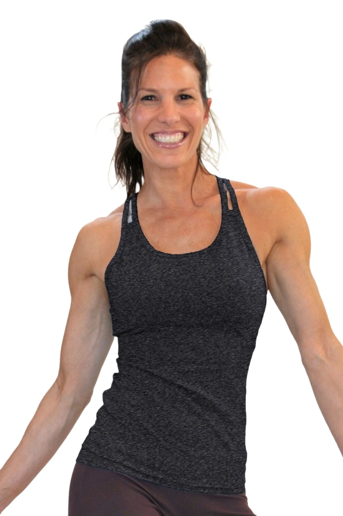 One Step Ahead Brushed Supplex Double Strap Cami 20140