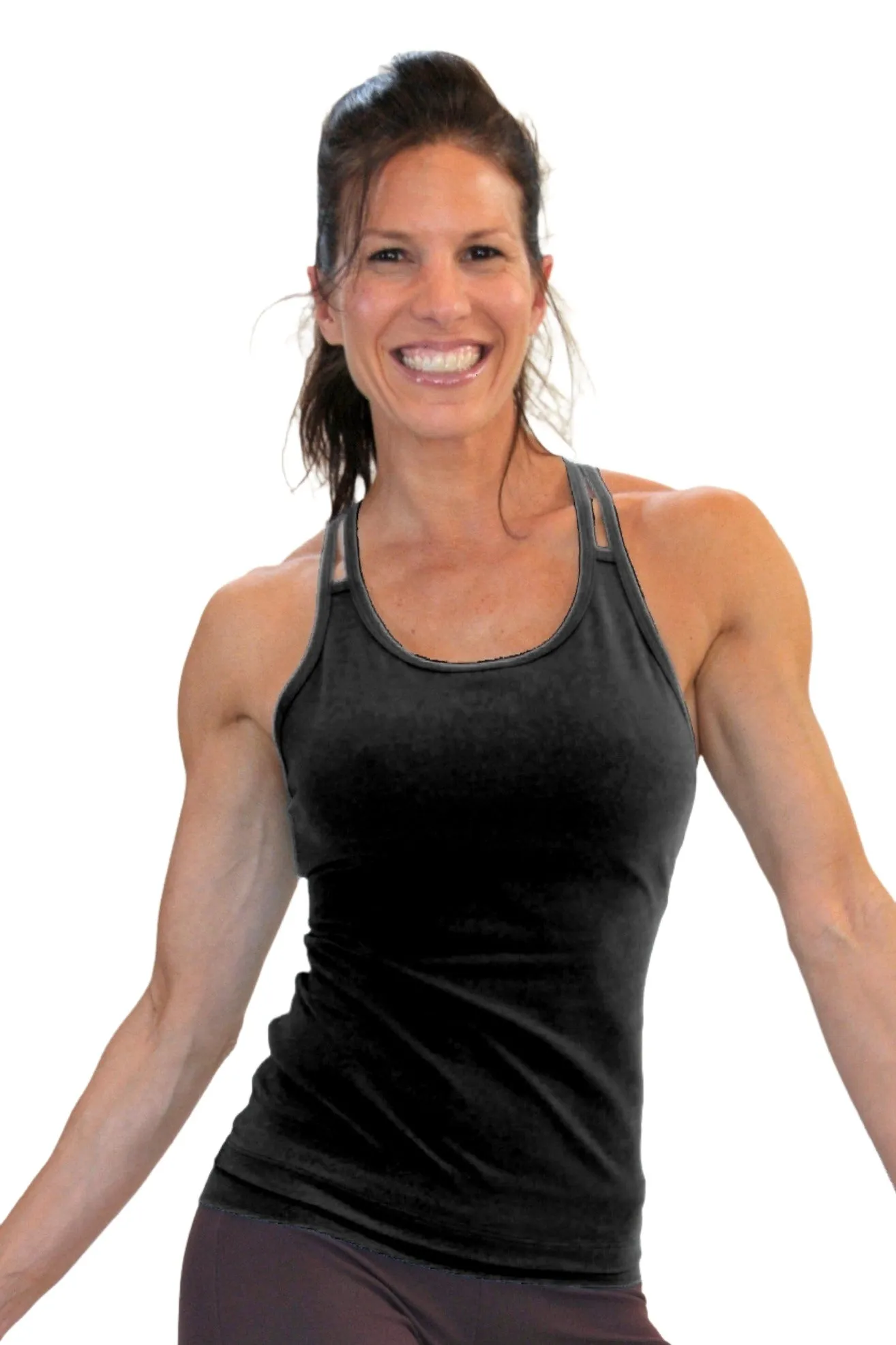 One Step Ahead Brushed Supplex Double Strap Cami 20140