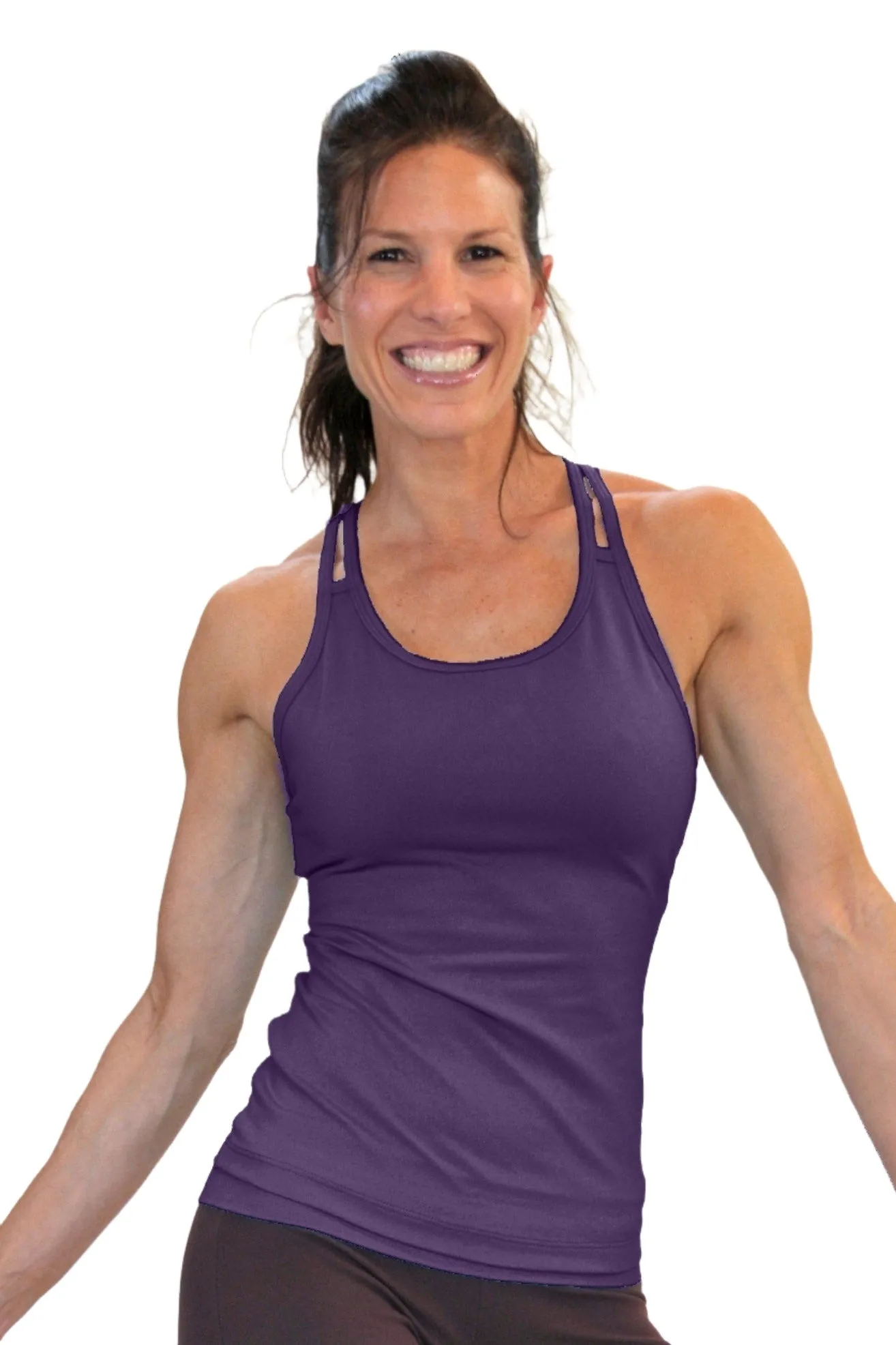 One Step Ahead Brushed Supplex Double Strap Cami 20140