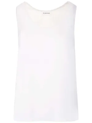 P.A.R.O.S.H. Scoop Neck Sleeveless Top