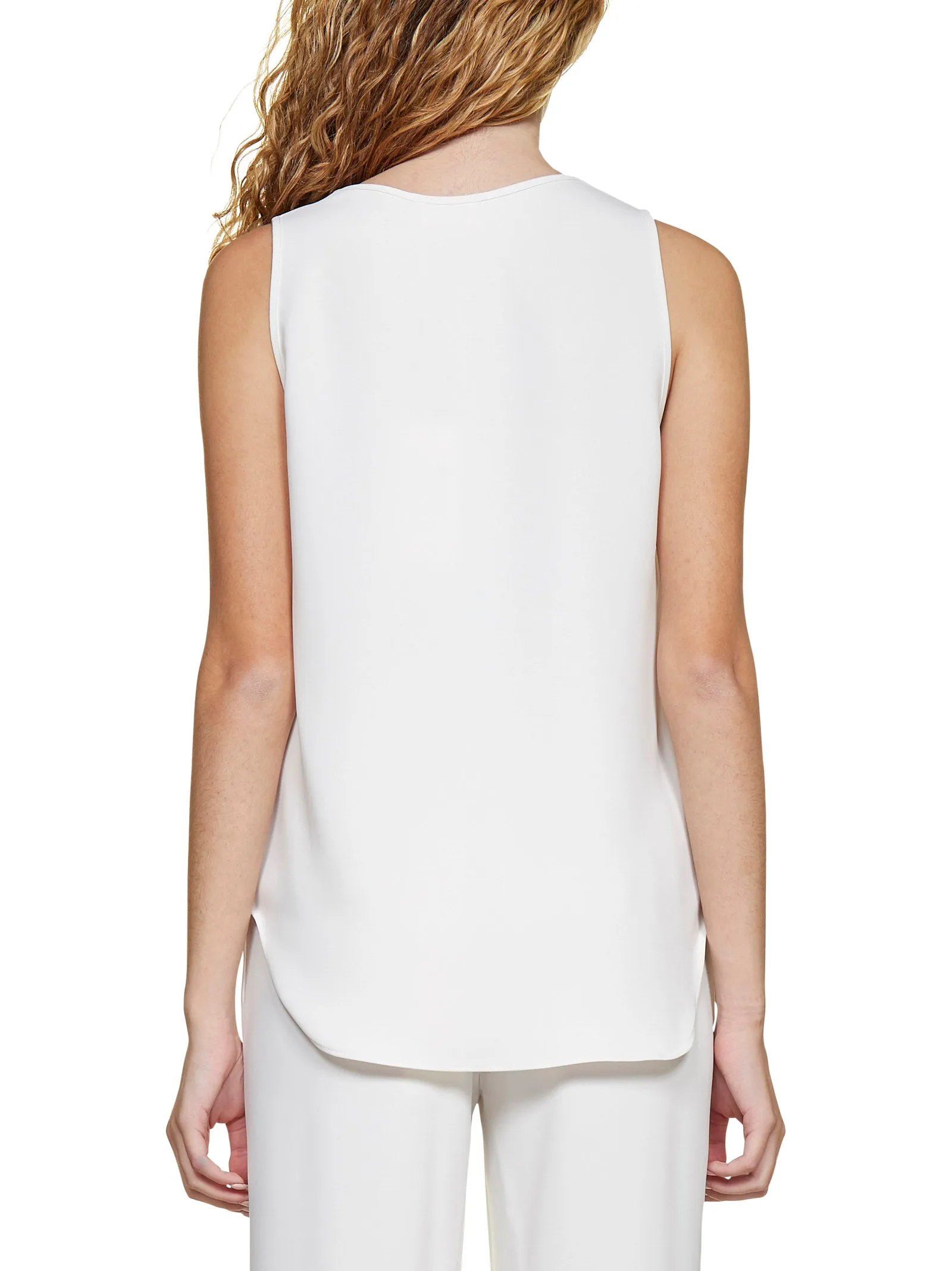 P.A.R.O.S.H. Scoop Neck Sleeveless Top