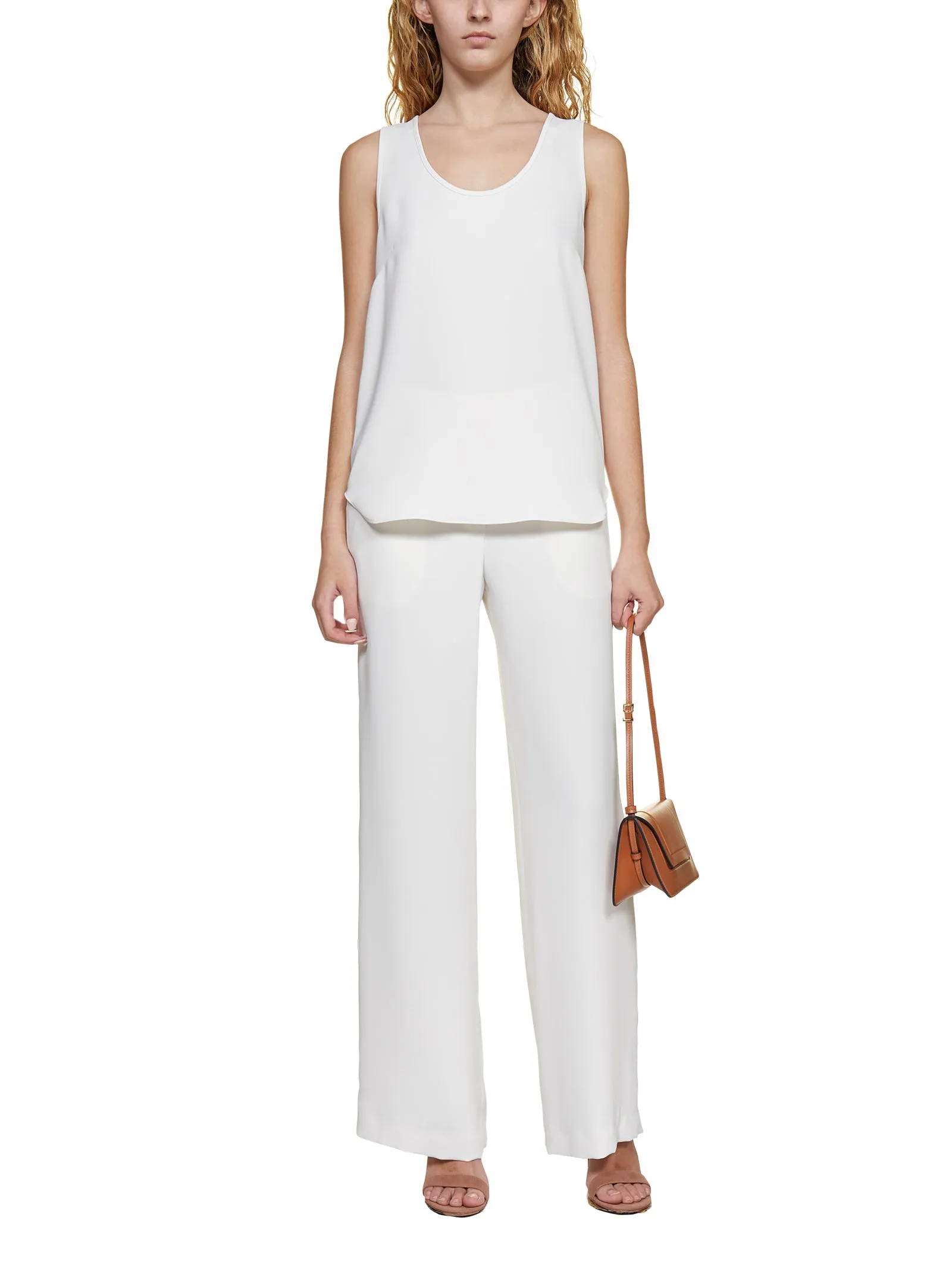 P.A.R.O.S.H. Scoop Neck Sleeveless Top