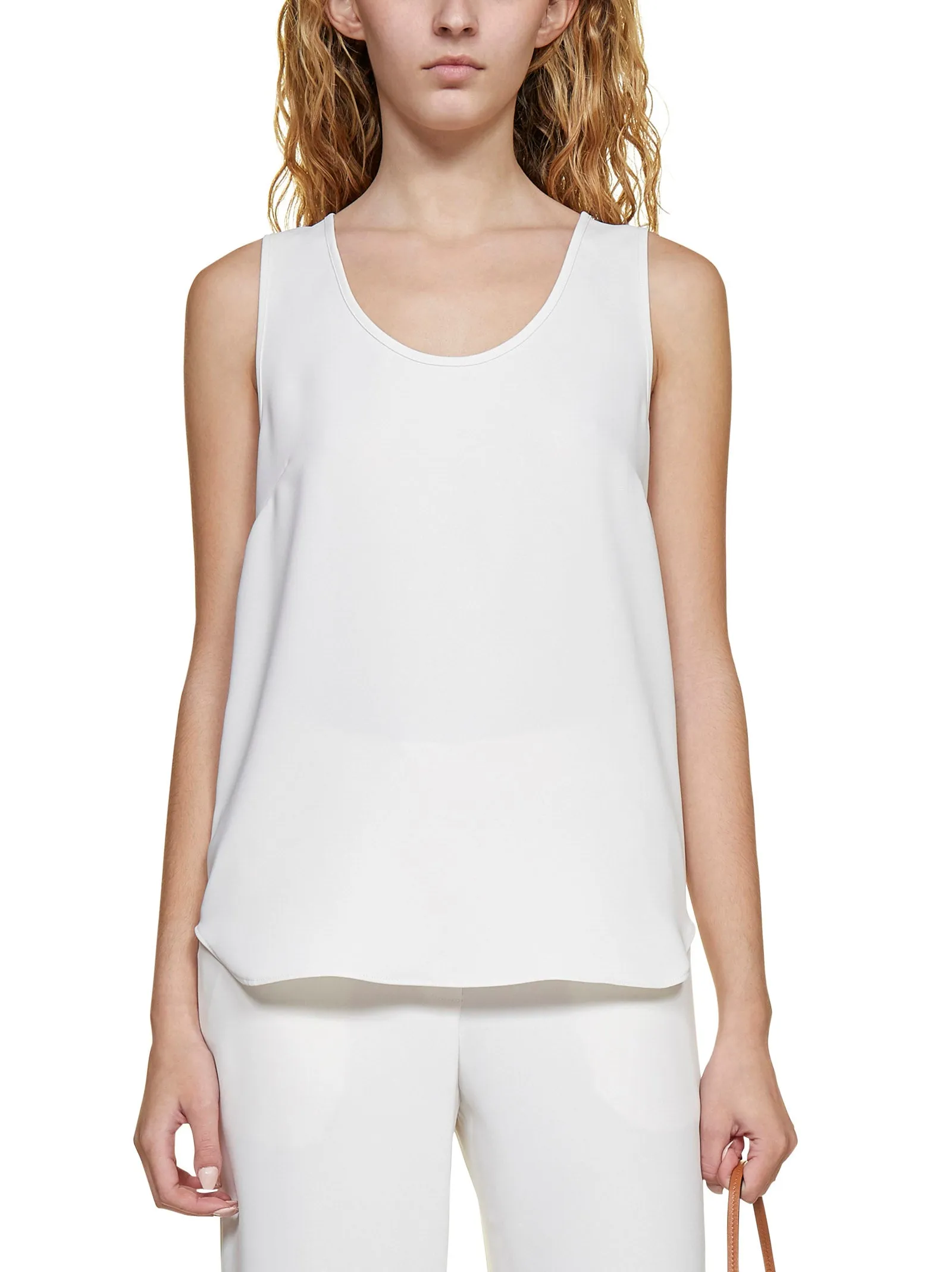 P.A.R.O.S.H. Scoop Neck Sleeveless Top