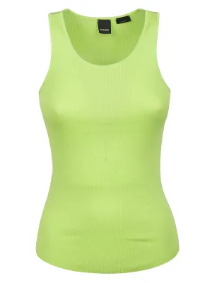 Pinko Scoop Neck Knitted Tank Top